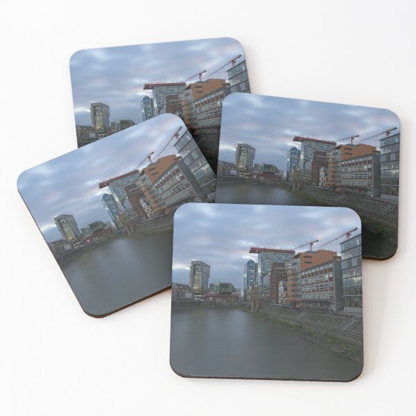 Item preview, Media Harbour At Sunset designed and sold by rawshutterbug.