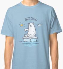 Polar Bear - Le réchauffement climatique n'est pas cool! T-shirt classique