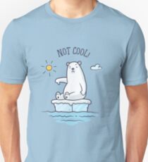 Eisbär - Die globale Erwärmung ist nicht cool! Unisex T-Shirt