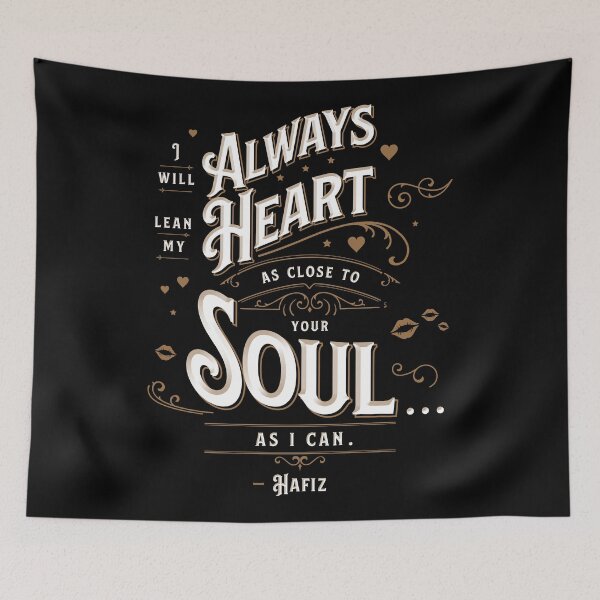 Item preview, Lean My Heart Valentines Day Classic Love Quote designed and sold by gstevensonart.