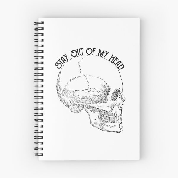 Item preview, Stay out of my head - black designed and sold by CitadelBookery.