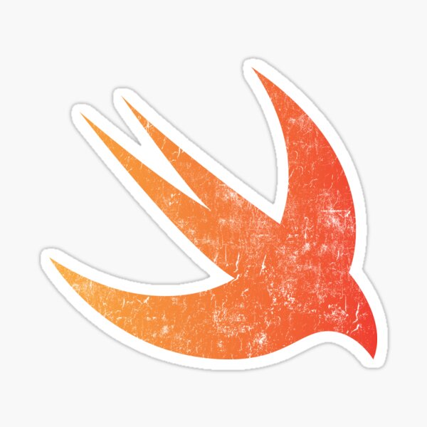 Vintage Swift Programming Language Sticker