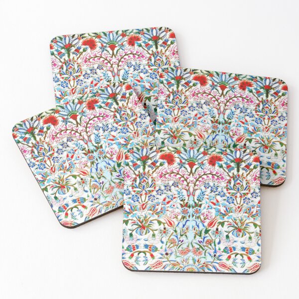 Item preview, OTTOMAN FLORAL MOTIFS ,Oriental Flowers,Red Tulips,Carnations designed and sold by BulganLumini.