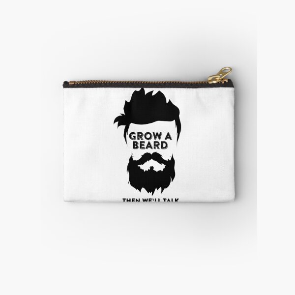Item preview, GROW A BEARD THEN WE'LL TALK designed and sold by badassarts.