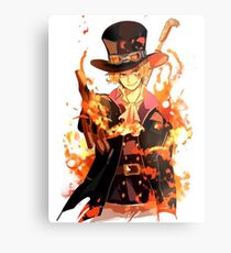 sabo one piece Metal Print