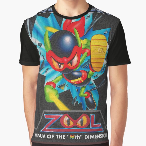 Vista previa del artículo con la obra «Zool (v2) - Videojuegos Retro», diseñado y vendido por Dave Harris.