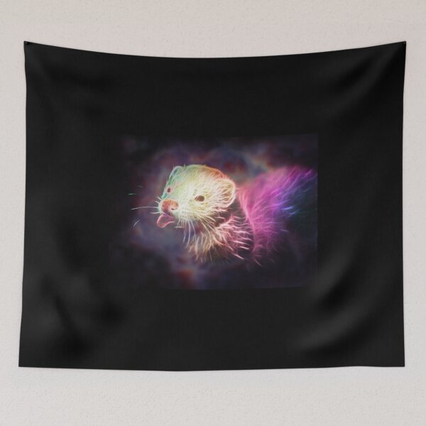 Item preview, Space Nebula Ferret designed and sold by Fennic.