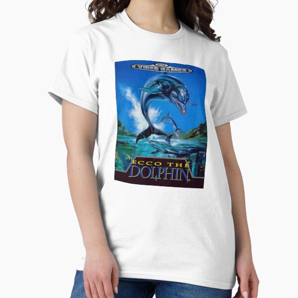 Aperçu de l'œuvre Ecco the Dolphin - Jeux vidéo rétro créée et vendue par Dave Harris.