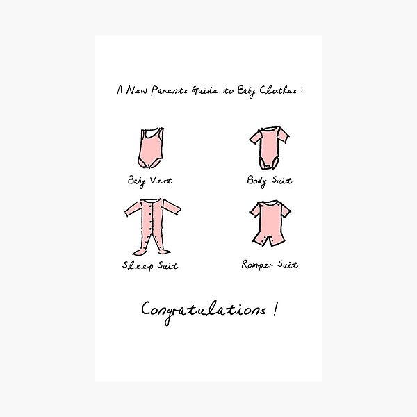 Item preview, New Baby Boy or Girl (Pink Version) Congratulations New Parents designed and sold by shufti.