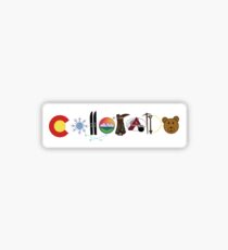 Colorado Illustrations Sticker