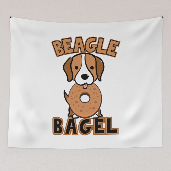 Item preview, Funny Bagel - Beagle Dog - Cream Cheese Butter Lox Humor designed and sold by stuch75.