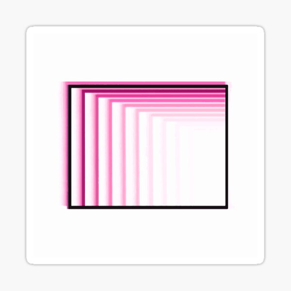 Enter the Basement (Neon Pink Logo) Sticker