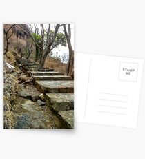 Escaleras en Malinalco Postcards