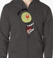 Shock, Horror, Plankton Zipped Hoodie