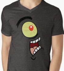Shock, Horror, Plankton Men's V-Neck T-Shirt