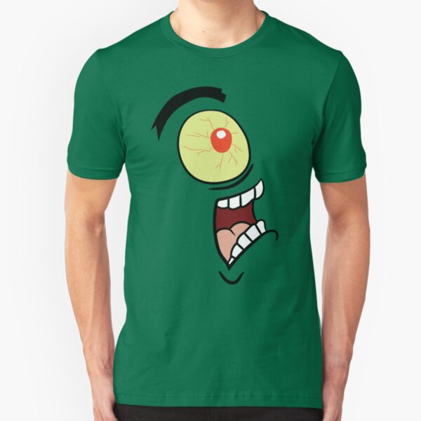Shock, Horror, Plankton Slim Fit T-Shirt