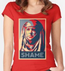 Camiseta entallada de cuello redondo Vergüenza