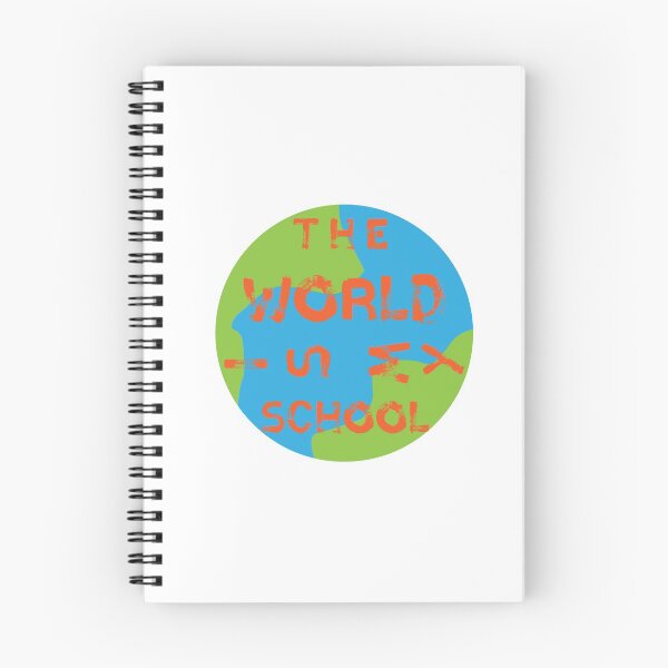 Item preview, The world is my school designed and sold by Euskadaz.