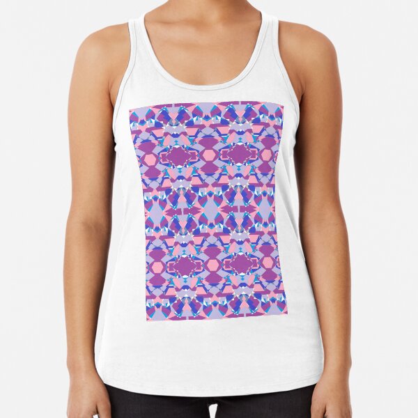 Abstract Dashung Racerback Tank Top