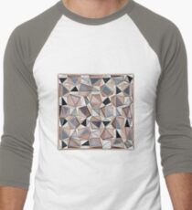 Geo Morphics Men's Baseball ¾ T-Shirt