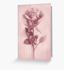 Tarjeta de felicitación Una rosa rara