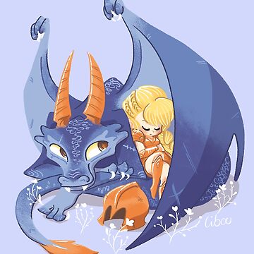 Aperçu de l'œuvre Dragon violet mignon de Libou