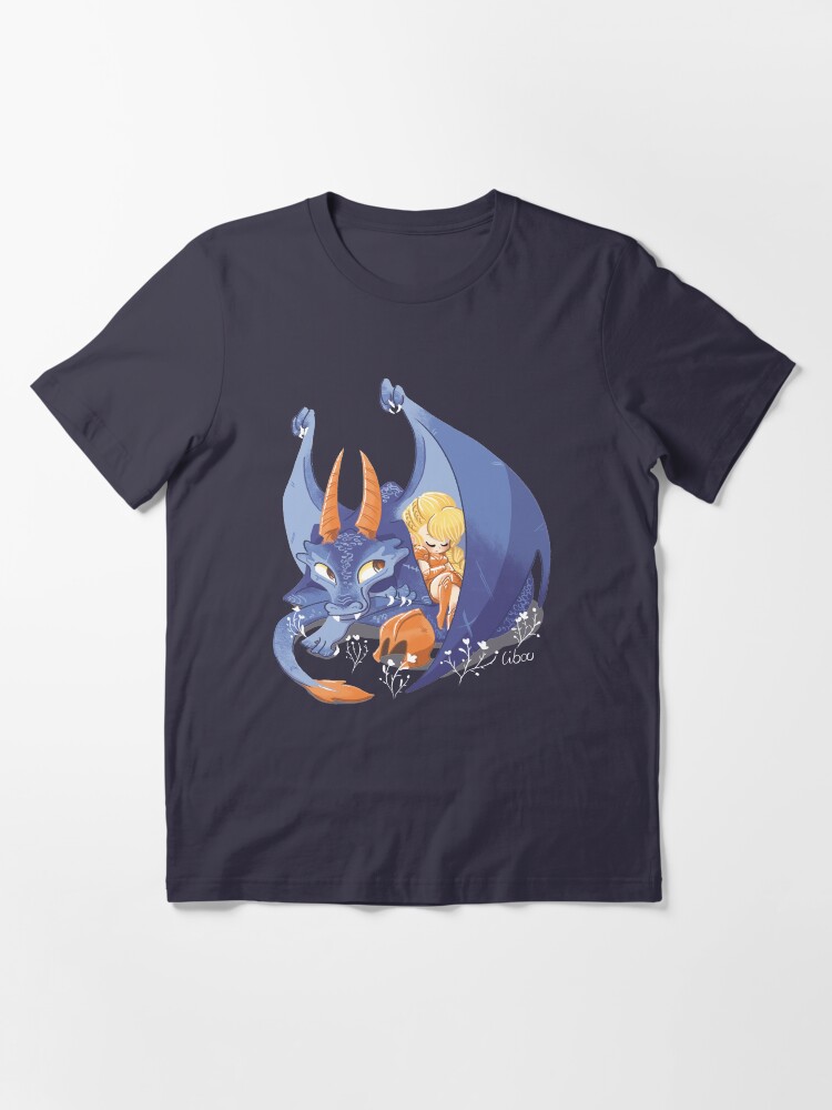 T-shirt essentiel ''Dragon violet mignon' : autre vue