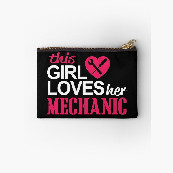 Item preview, THIS GIRL LOVES HER MECHANIC designed and sold by badassarts.
