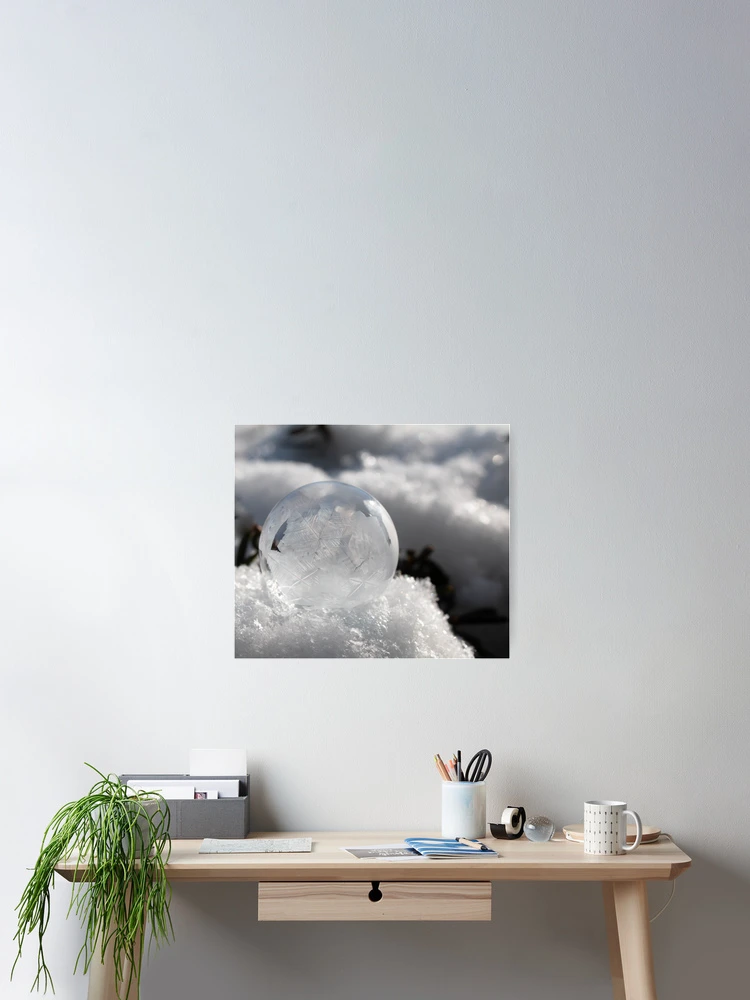 Thumbnail 2 of 3, Poster, Ice bubbles  designed and sold by Rita Anthony.