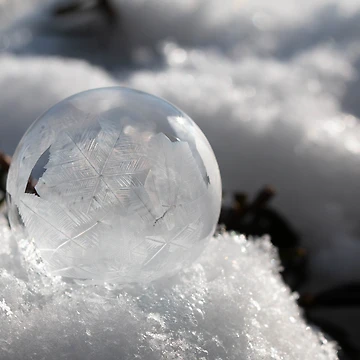 Artwork thumbnail, Ice bubbles  by Rita Anthony