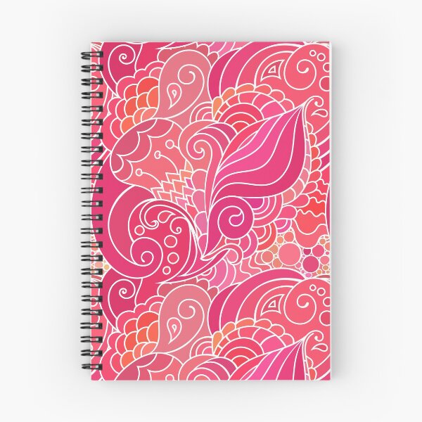 Item preview, Pink Candy - Modern Hippie Oriental Pattern with Paisley Motives designed and sold by Veronika Bychkova.