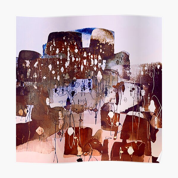 town with lights Poster