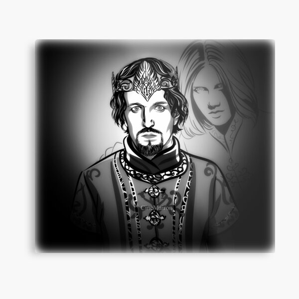 Ar Pharazon and Annatar Metal Print