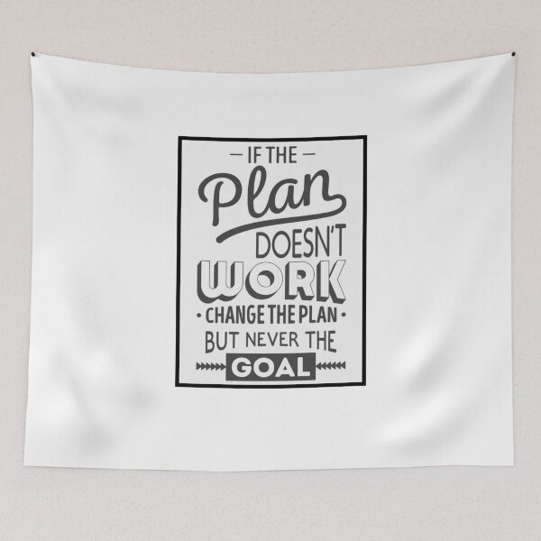 Item preview, If The Plan Doesn't Work Change The Plan Not Goal T-Shirt designed and sold by trendo.