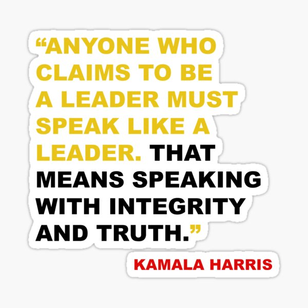 Vista previa del artículo con la obra «KAMALA HARRIS ES UN VERDADERO LÍDER», diseñado y vendido por scrambledtofu.