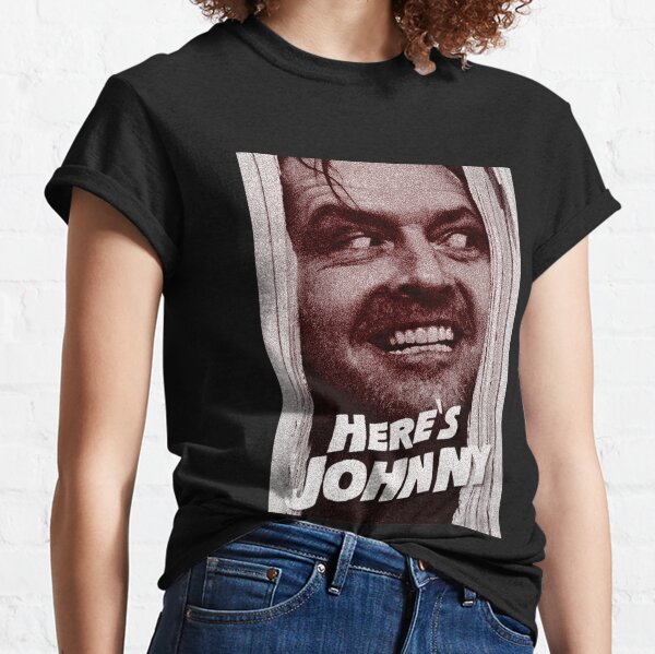 THE SHINING AXE T Shirt Stanley Kubrick Overlook Hotel Redrum Heres Johnny Tee