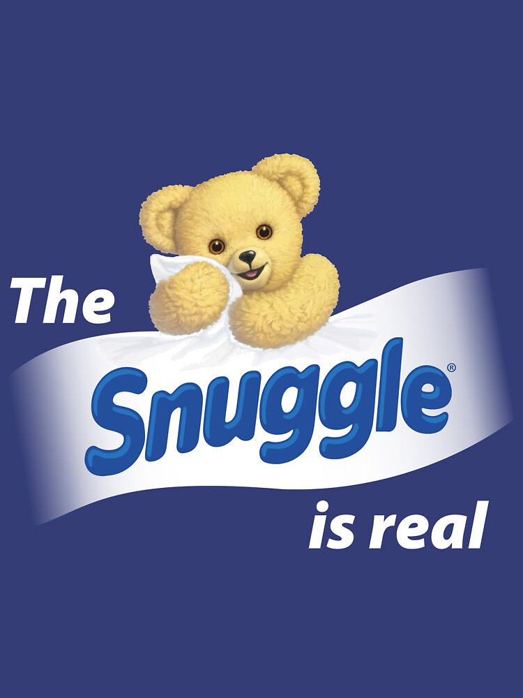 ""The Snuggle is Real" Snuggle Bear" Tshirt by jokedesigns Redbubble