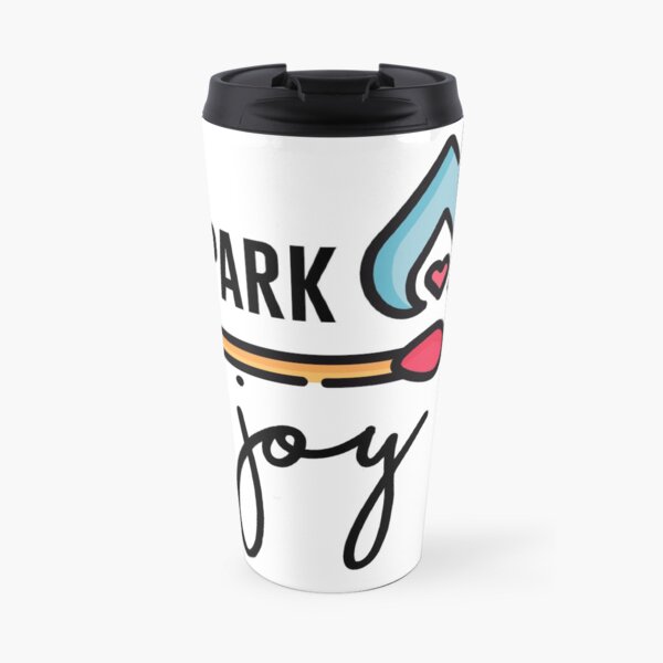 spark joy marie kondo Travel Mug