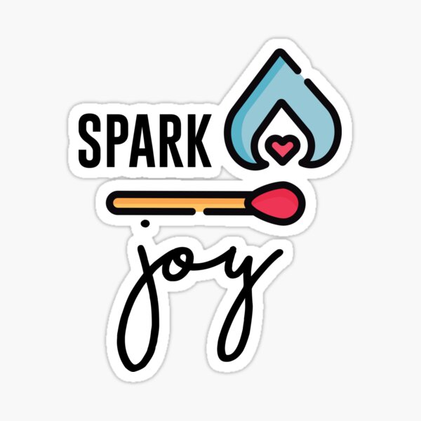 Item preview, spark joy marie kondo designed and sold by buchananmab.
