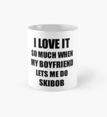 Skibob Funny Gift Idea For Girlfriend I Love It When My Boyfriend Lets Me Novelty Gag Sport Lover Joke Mug