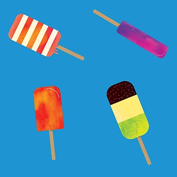 Artwork thumbnail, Popsicle Pattern by DesignsByDB