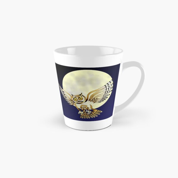 Celtic Knot Owl Moon Tall Mug
