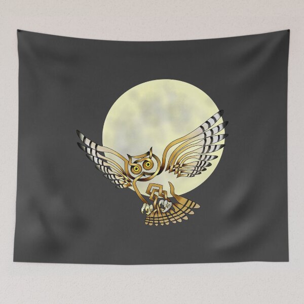 Item preview, Celtic Knot Owl Moon designed and sold by KnotYourWorld.