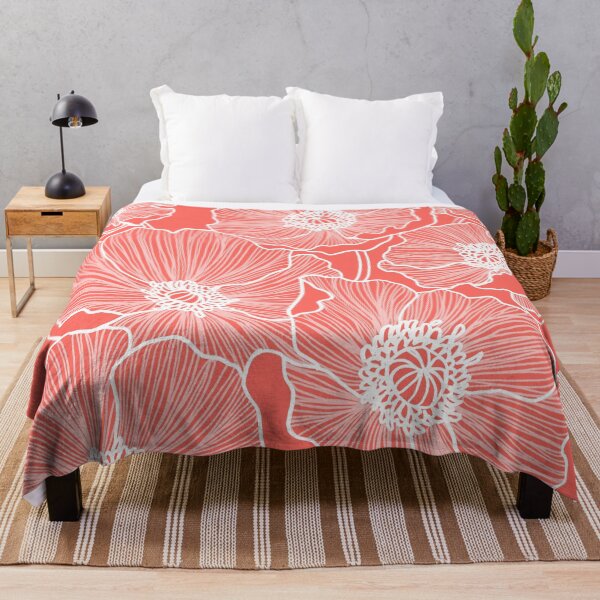 Item preview, Coral Poppies designed and sold by ColorObsession.