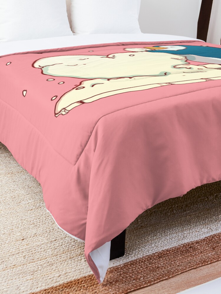 Alternate view of Penguin be mine Comforter