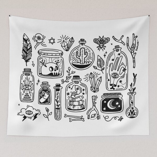 Item preview, Tiny Witch Gallery designed and sold by ZoolooDesign.
