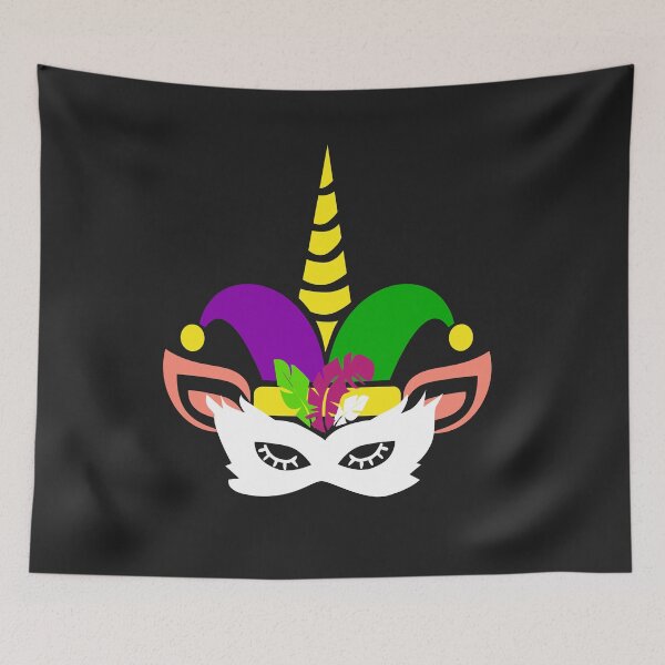 Item preview, Mardi Gras Unicorn Funny Carnival Fat Tuesday Party designed and sold by hadleydesigns.