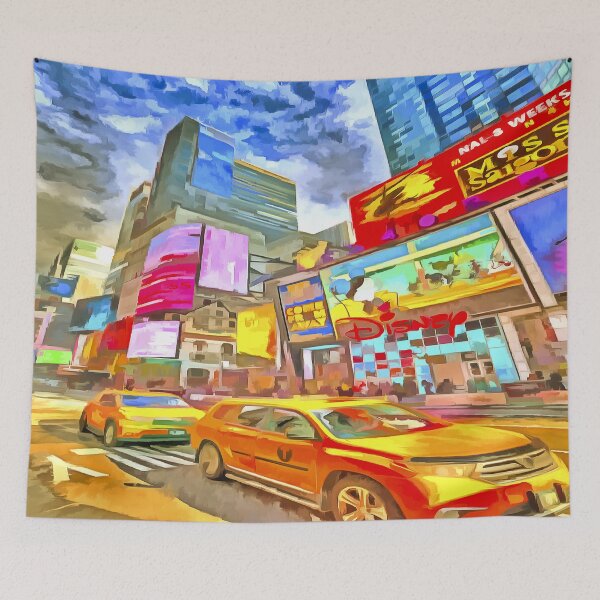 Item preview, New York Taxicabs Pop Art designed and sold by bejacs.