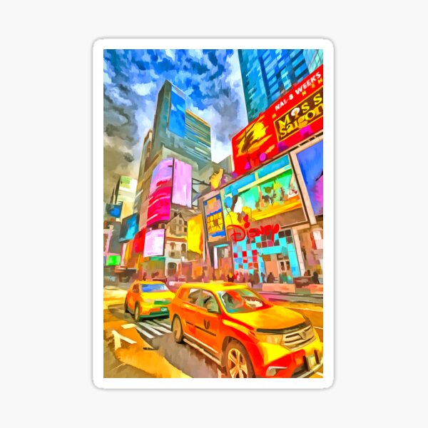 Item preview, New York Taxicabs Pop Art designed and sold by bejacs.