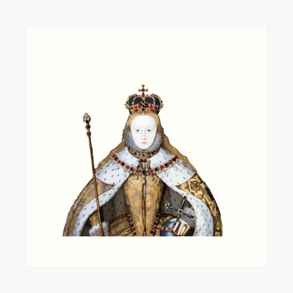 Queen Elizabeth I Art Print